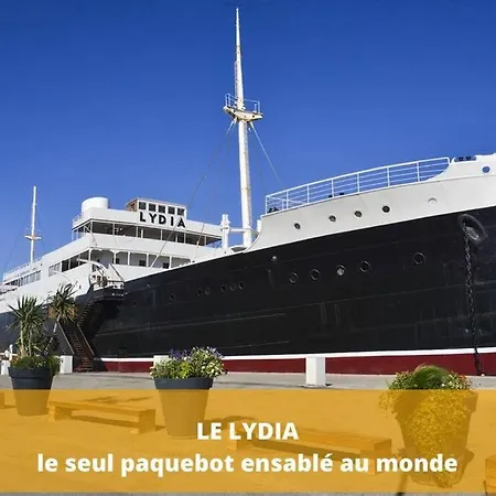 Le Barca Playa - Climatise - Terrasse Et Parking Prive דירה